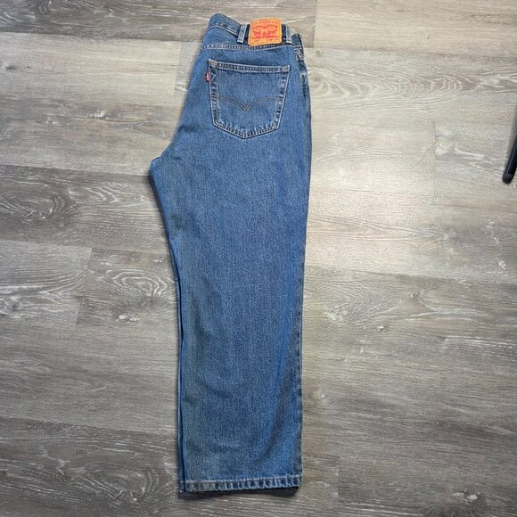 Men’s Levi’s 550 Relaxed Fit Jeans – Medium Wash – Size W38 L29 - Picture 5 of 8
